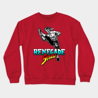 Renegade Street 8 Bit Art Crewneck Sweatshirt